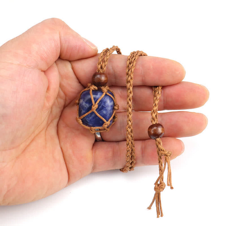 Collier de protection en cristal naturel