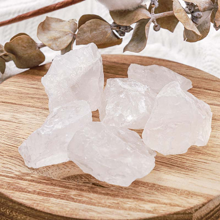 Quartz clair Olivenorma Pierre brute naturelle