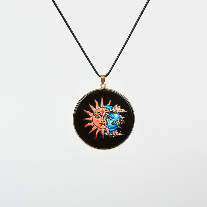 Collier Arbre de Vie en Cristal Hamsa Chakra Olivenorma