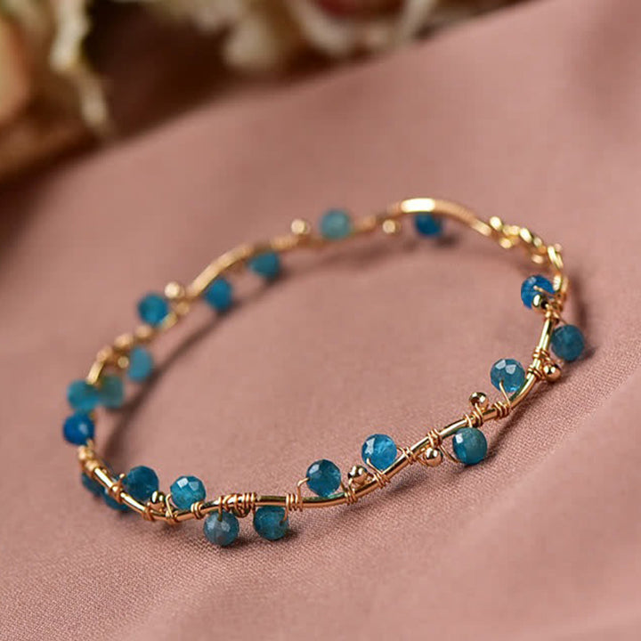 Bracelet de purification en pierre naturelle de moroxite