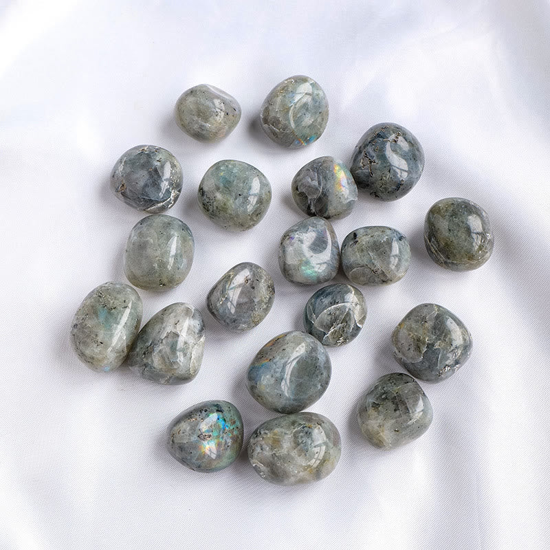 Pierre naturelle polie labradorite Olivenorma