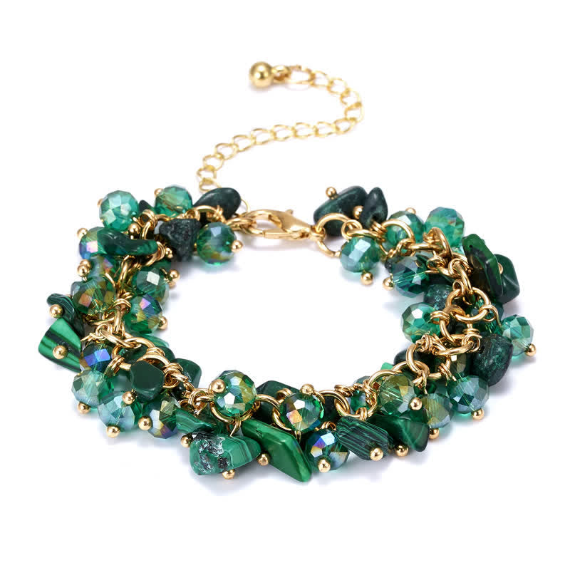 Bracelet en cristaux d'Austrain avec pierres
