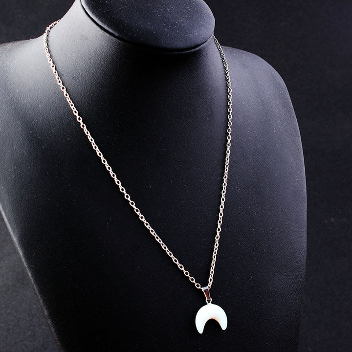 Collier crâne en cristal « Guérison puissante » Olivenorma