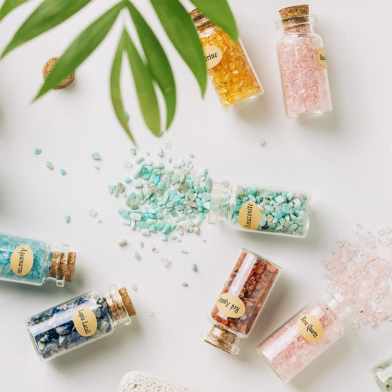 Décoration de pierre à souhaits en cristal de guérison