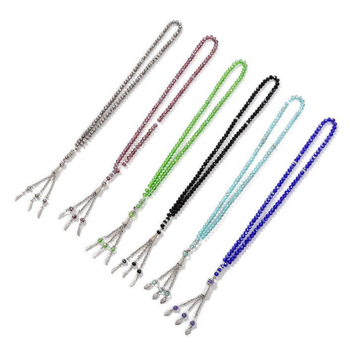 Bracelet chapelet musulman Olivenorma 99 perles de prière de 8 cm