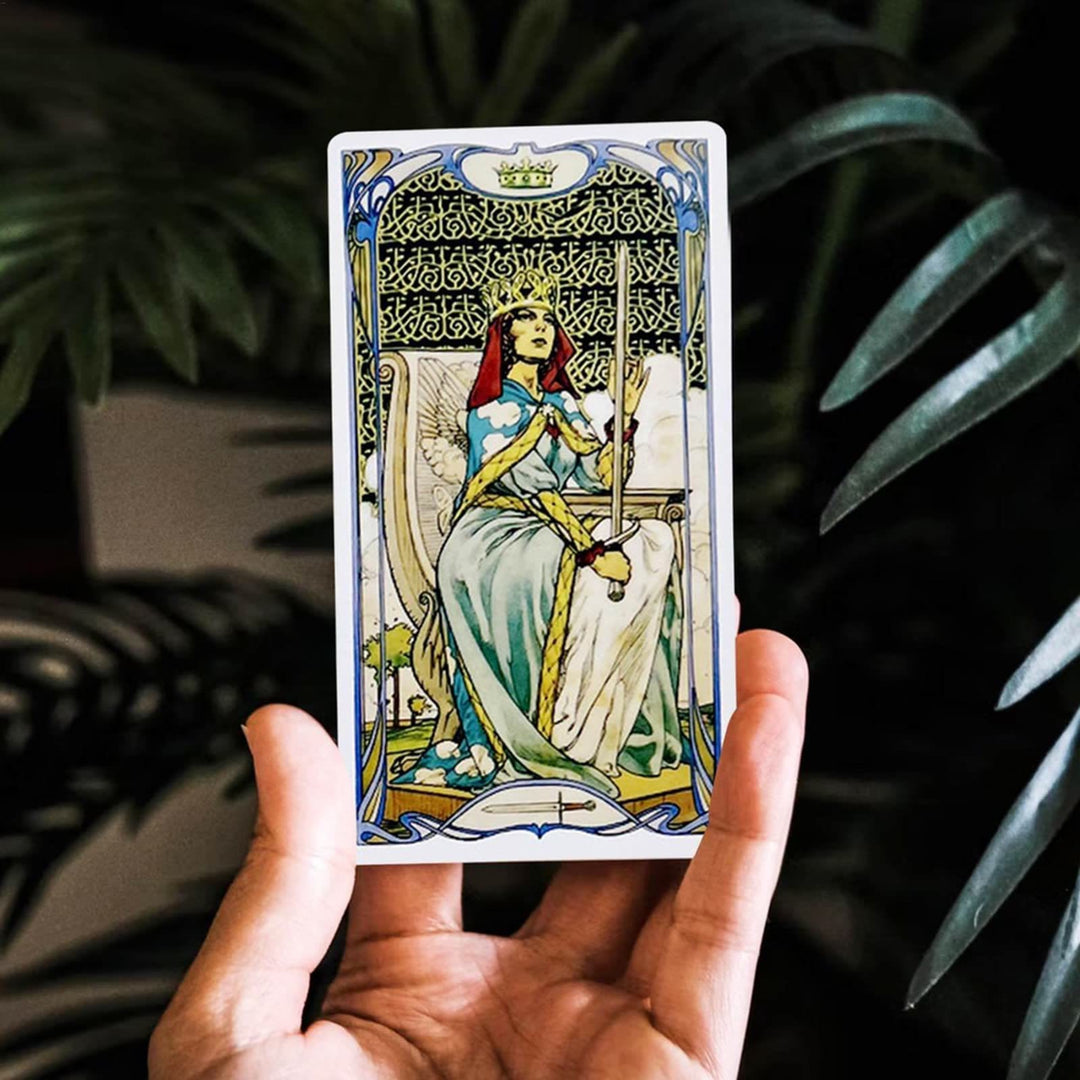 Cartes de jeu de tarot Olivenorma Golden Art Nouveau