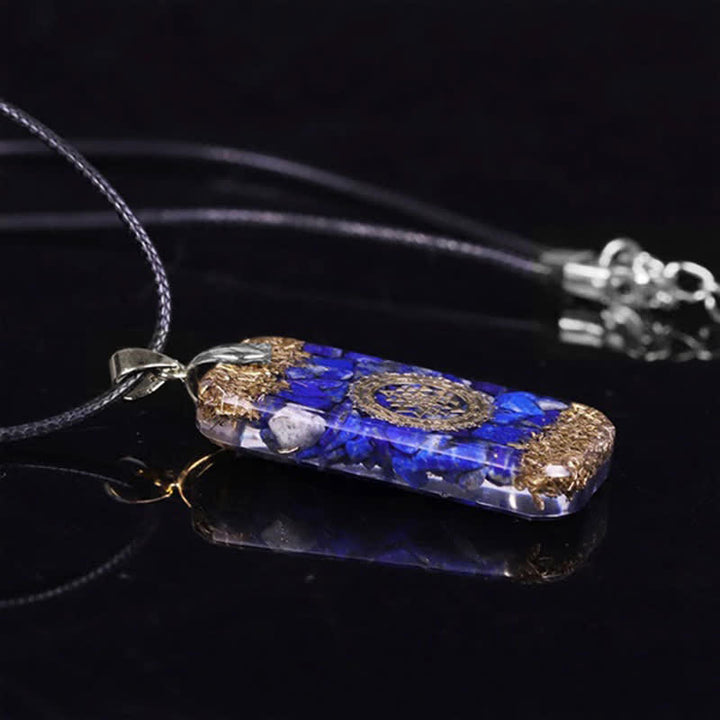 Olivenorma Raise Consciousness - Collier d'énergie orgone en lapis-lazuli - image 2