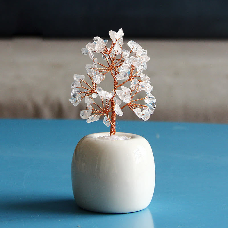 Arbre Feng Shui à cristaux multiples Olivenorma