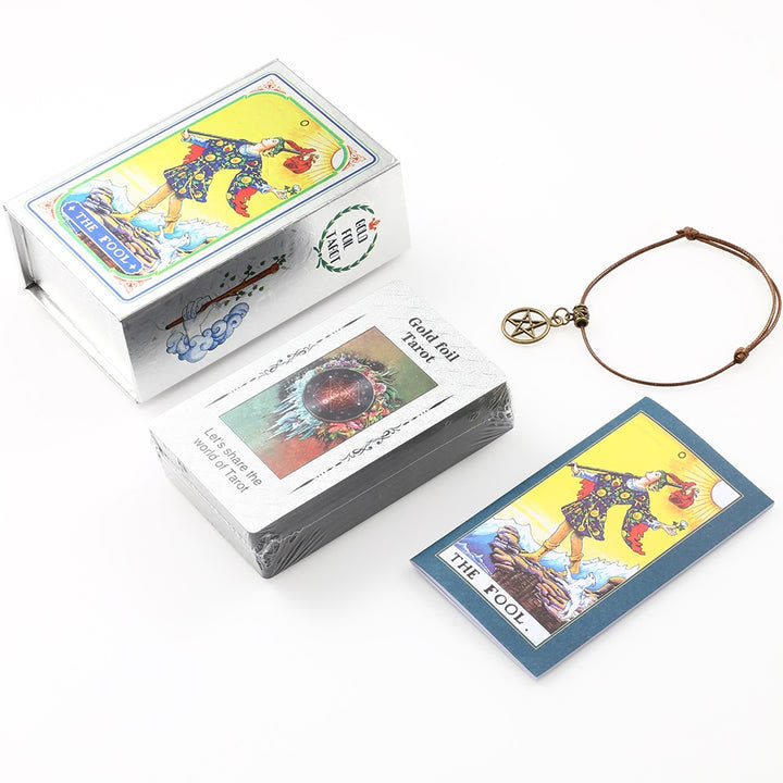 Cartes du jeu de tarot Olivenorma Bronzing Cosmic Red Sun - image 2