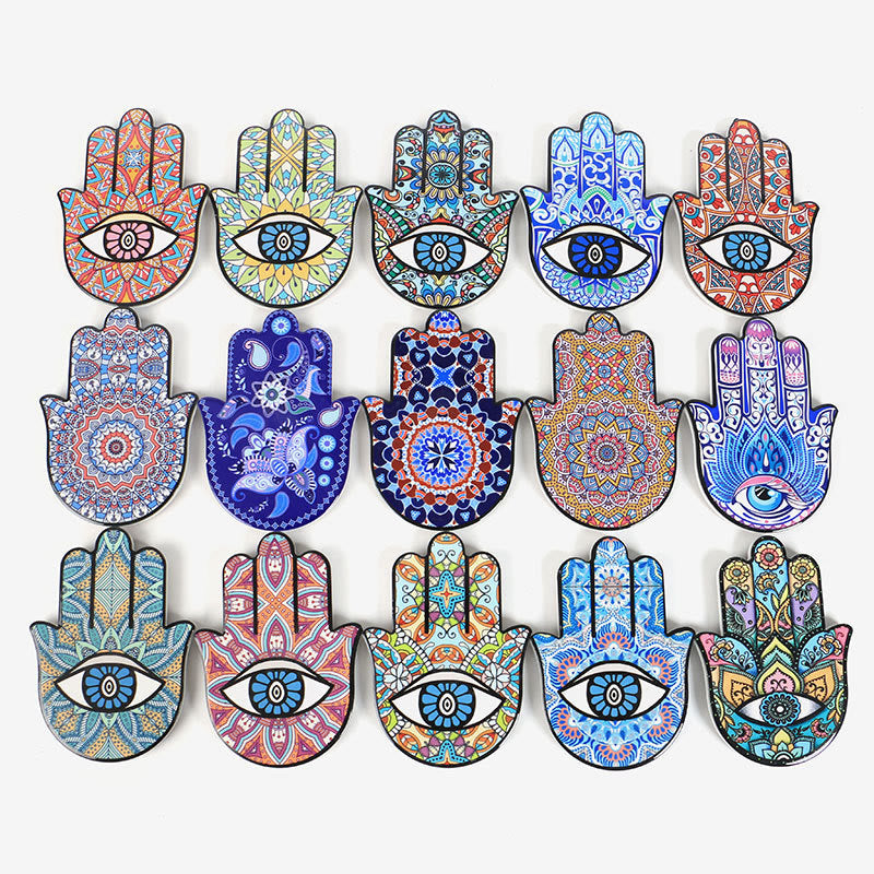 Plateau à bijoux Olivenorma Hamsa Evil Eye Sous-verre