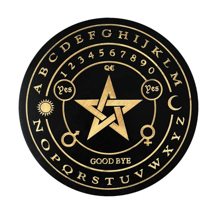 Jeu de tarot avec pendule divinatoire en bois Olivenorma