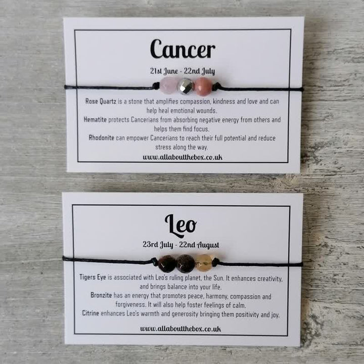 Bracelet magique en perles de cristal 12 étoiles