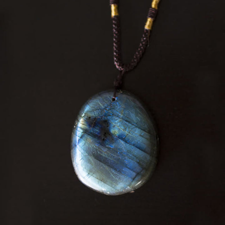 Collier de labradorite énergisante Olivenorma