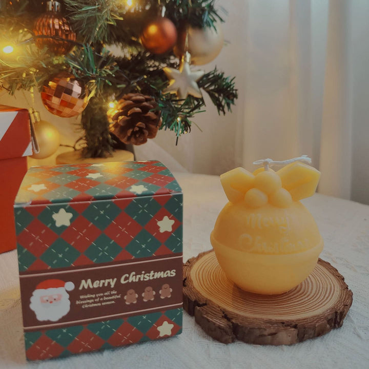 Bougie modèle biscuit gâteau de Noël Olivenorma