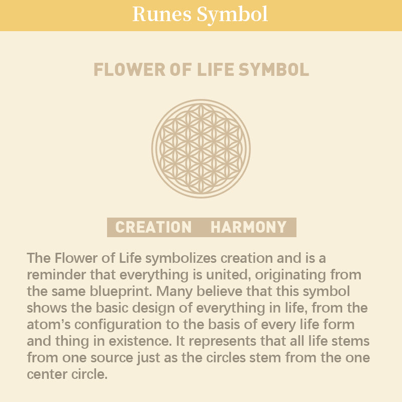 Collier Reki Fleur de Vie Quartz Rose