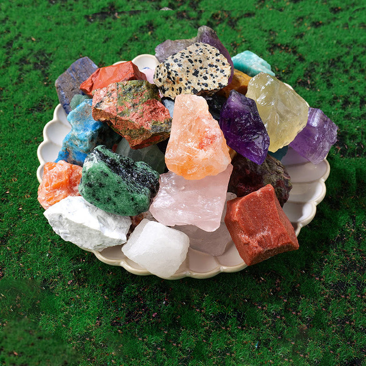 Diffuseur de parfum en cristal brut Olivenorma en pierre naturelle