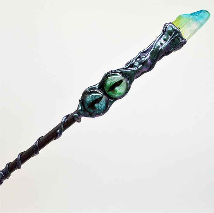 Baguettes magiques en cristal Olivenorma Evil Eye Witch