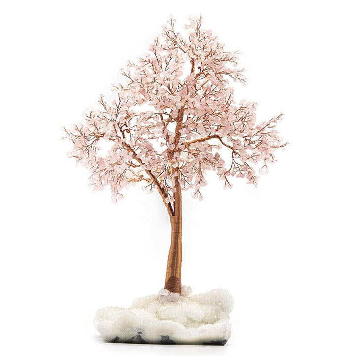 Olivenorma Radiate Love - Arbre Feng Shui en Quartz Rose
