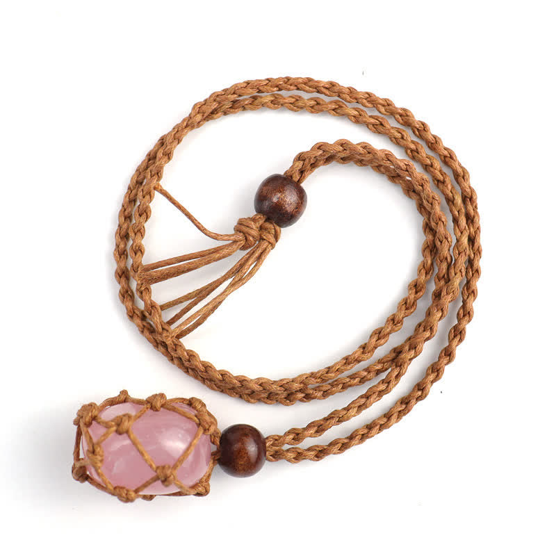 Collier de protection en cristal naturel