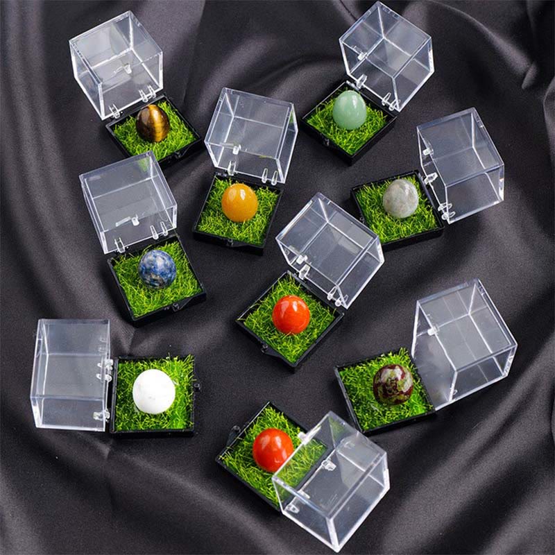 Œuf en cristal naturel brut ornemental Olivenorma