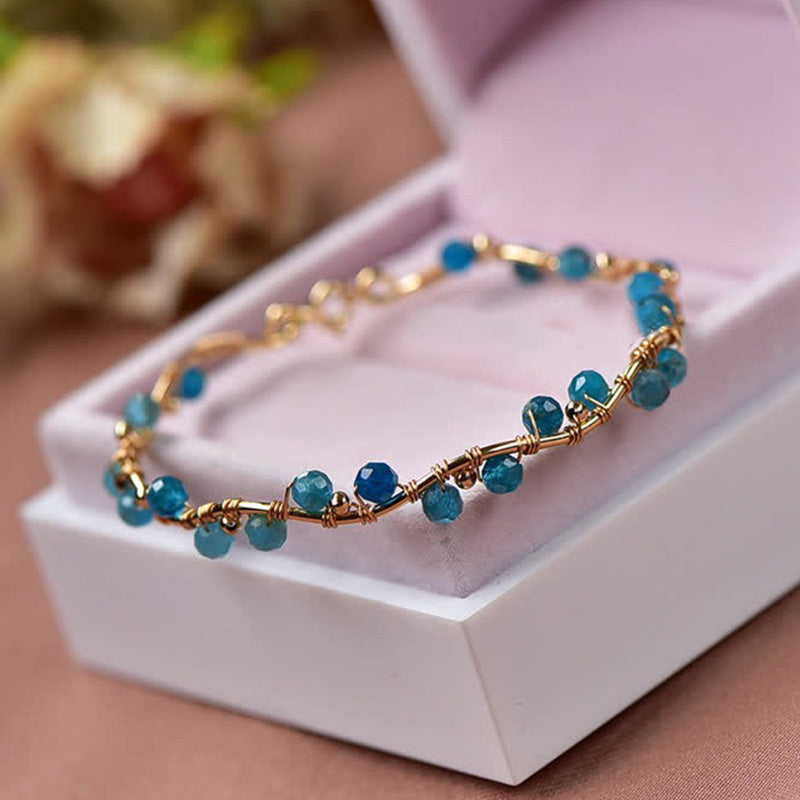 Bracelet de purification en pierre naturelle de moroxite