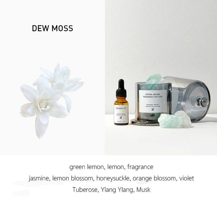 Coffret cadeau diffuseur d'huiles parfumées Olivenorma Crystal Aromatherapy