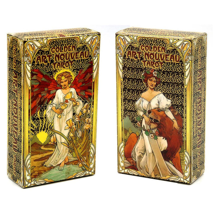 Cartes de jeu de tarot Olivenorma Golden Art Nouveau