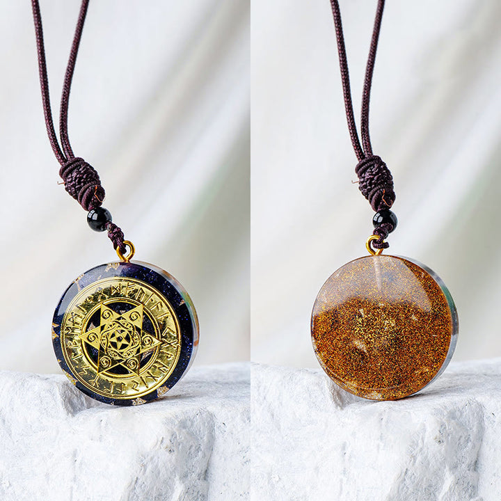 Collier d'orgone en cristal naturel Olivenorma