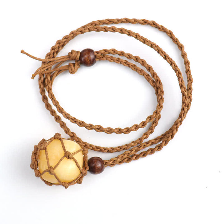 Collier de protection en cristal naturel