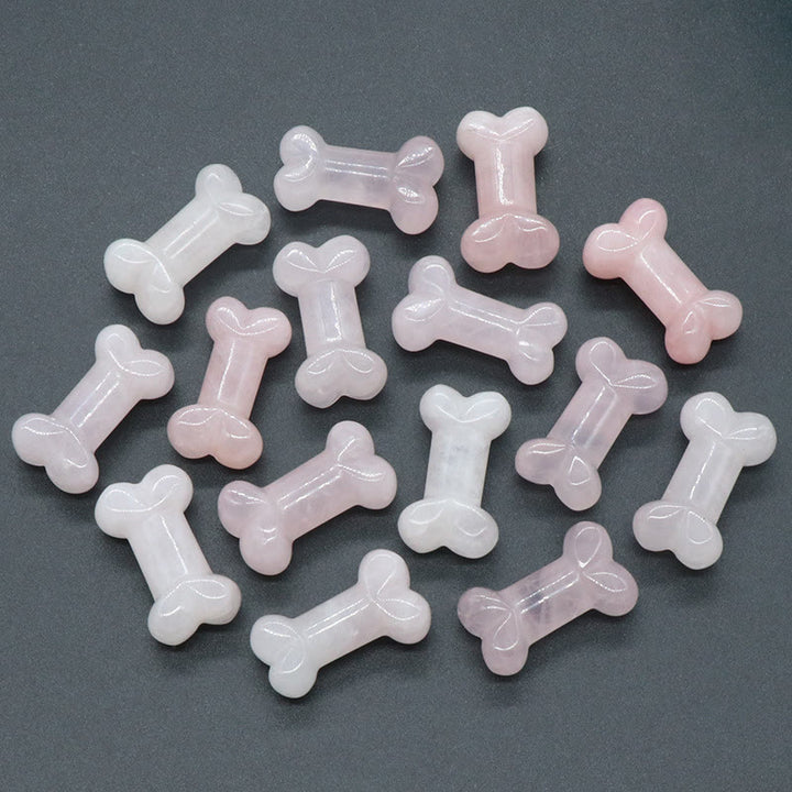 Décoration en mini-pierre précieuse en cristal de quartz naturel Olivenorma