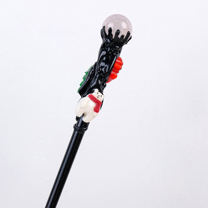 Cadeaux de Noël pour enfants Olivenorma Baguettes magiques en cristal naturel