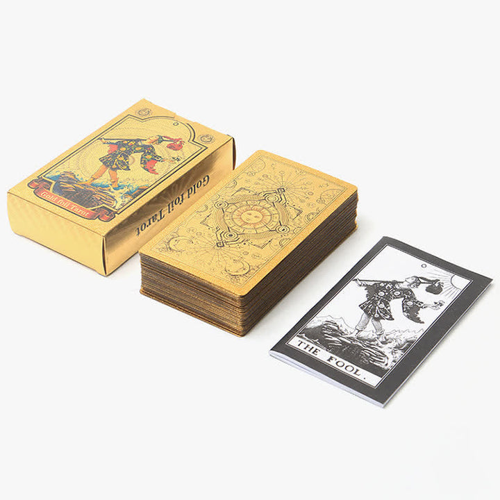 Cartes de tarot divinatoires holographiques de luxe de qualité supérieure Olivenorma