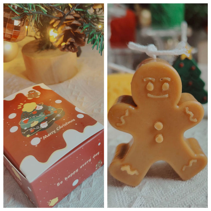 Bougie modèle biscuit gâteau de Noël Olivenorma