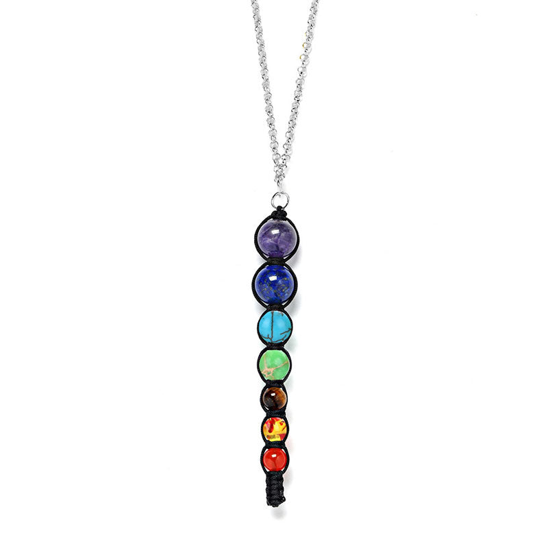 Collier de guérison des chakras orgonite Olivenorma