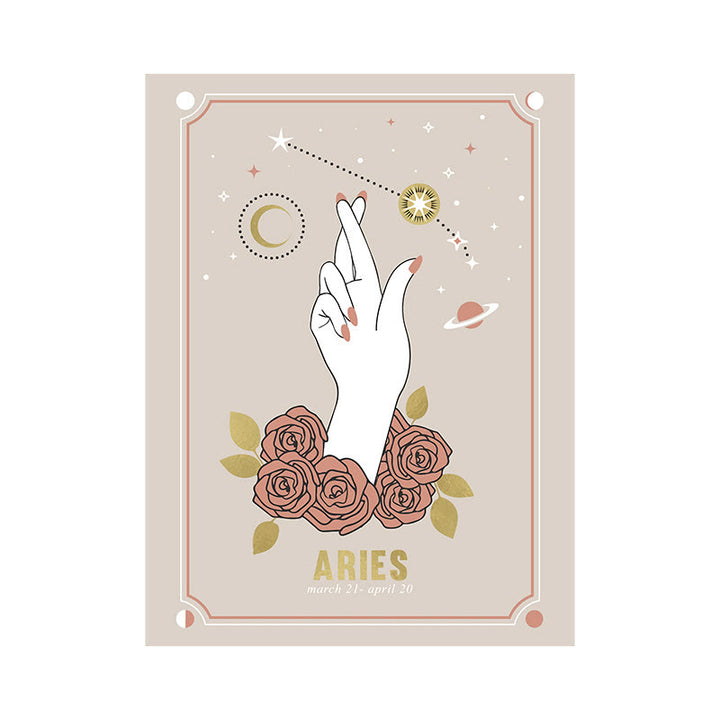 Affiche fraîche et petite taille du zodiaque nordique Olivenorma