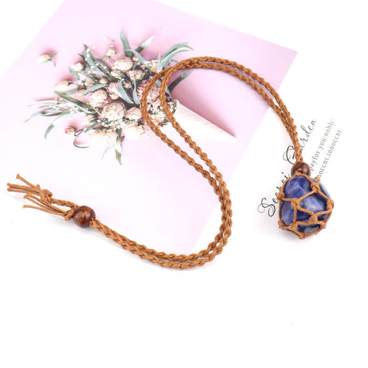 Collier de protection en cristal naturel