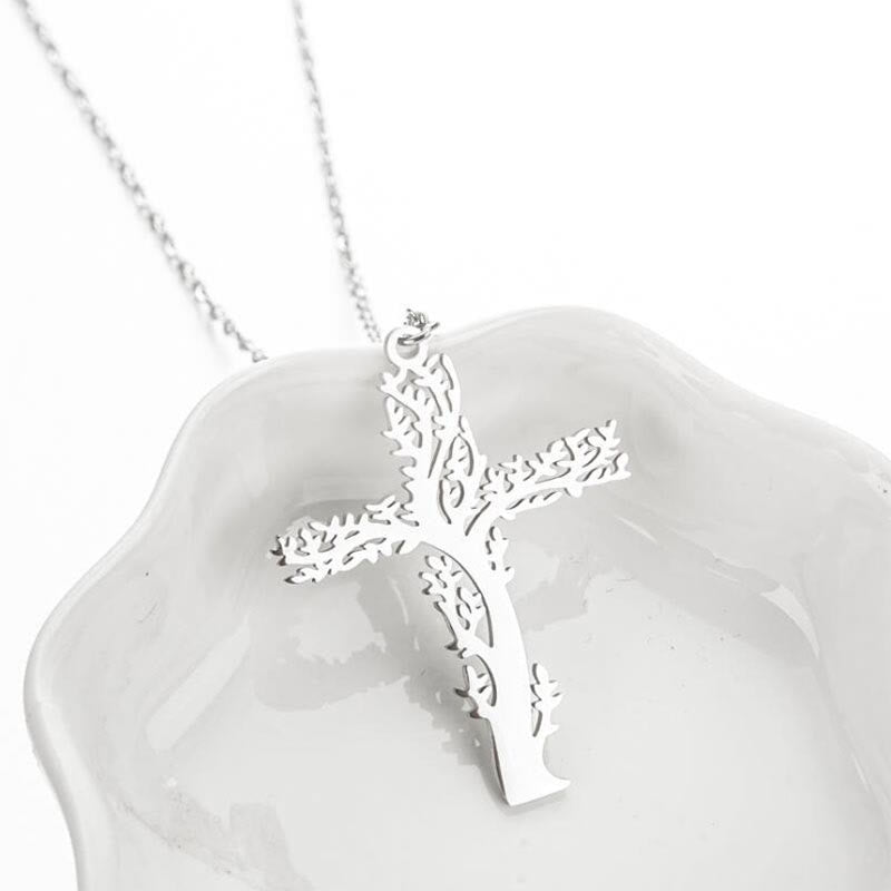 Collier Croix Arbre de Vie Olivenorma