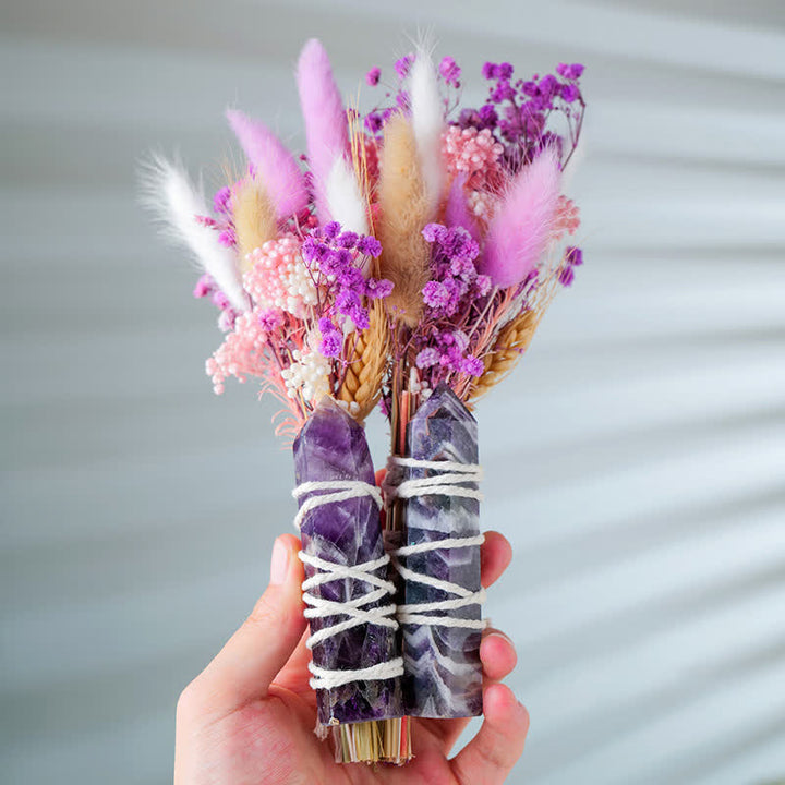 Bouquet éternel Olivenorma Baguettes en cristal naturel