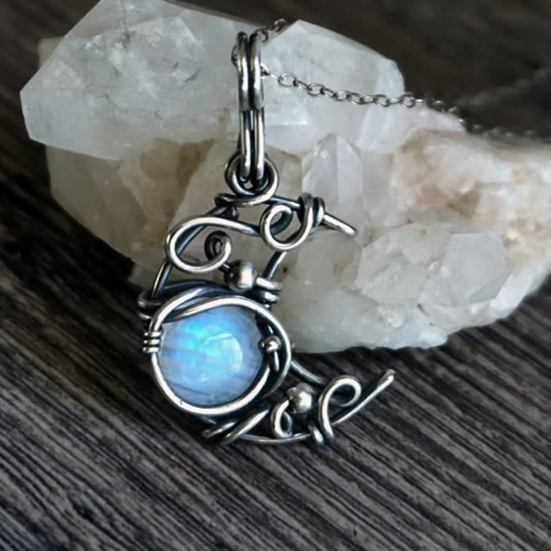Collier de lune en pierre de lune Olivenorma Bohemia - Collier - image 0