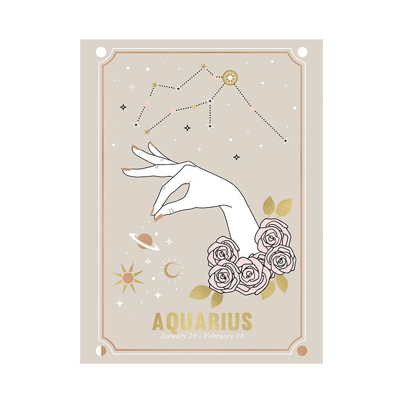 Affiche fraîche et petite taille du zodiaque nordique Olivenorma