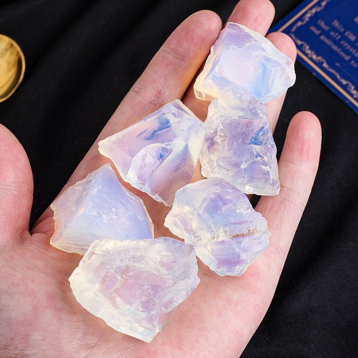 Diffuseur de parfum en cristal brut Olivenorma en pierre naturelle