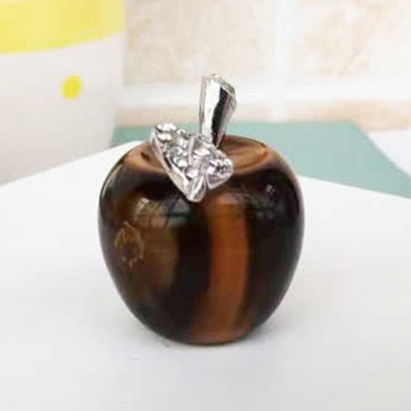Décoration en pierres précieuses de pomme de fruit de la paix Olivenorma