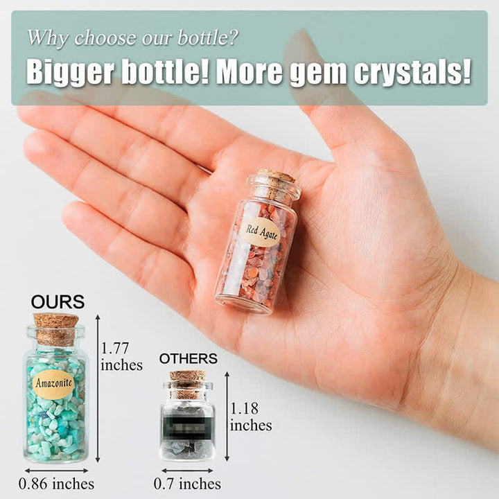 Décoration de pierre à souhaits en cristal de guérison