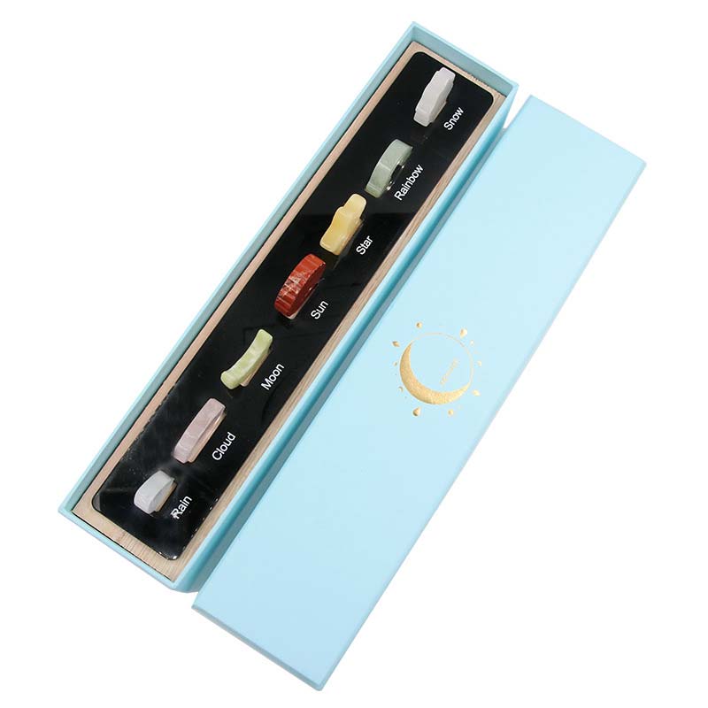 Ensemble de cristaux en pierre de cristal naturel