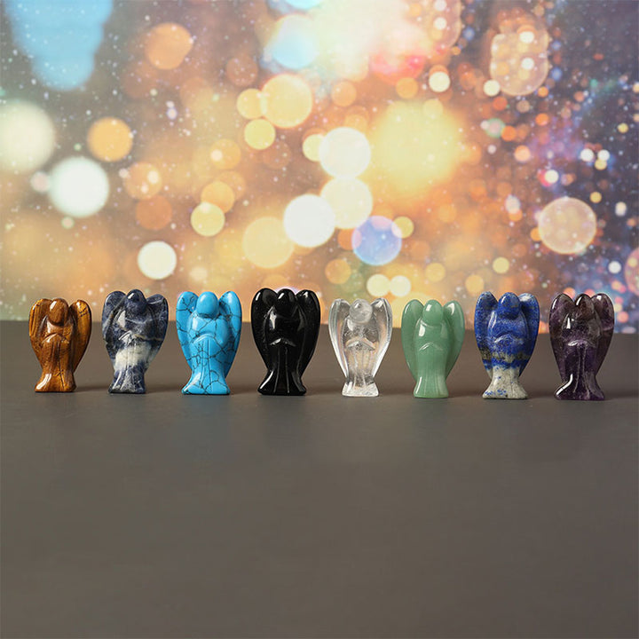 Décoration en pierre de cristal naturel Olivenorma