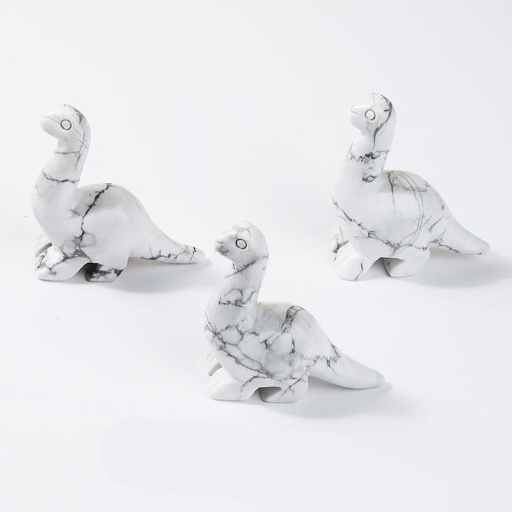 Olivenorma 2,5 pouces Cristal Dinosaure Home Doctor Décoration en pierres précieuses