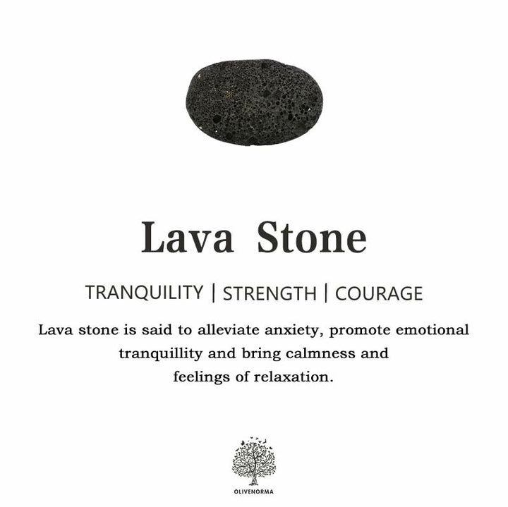 Bracelet de guérison des chakras en cristal naturel pour le soulagement de l'anxiété Olivenorma