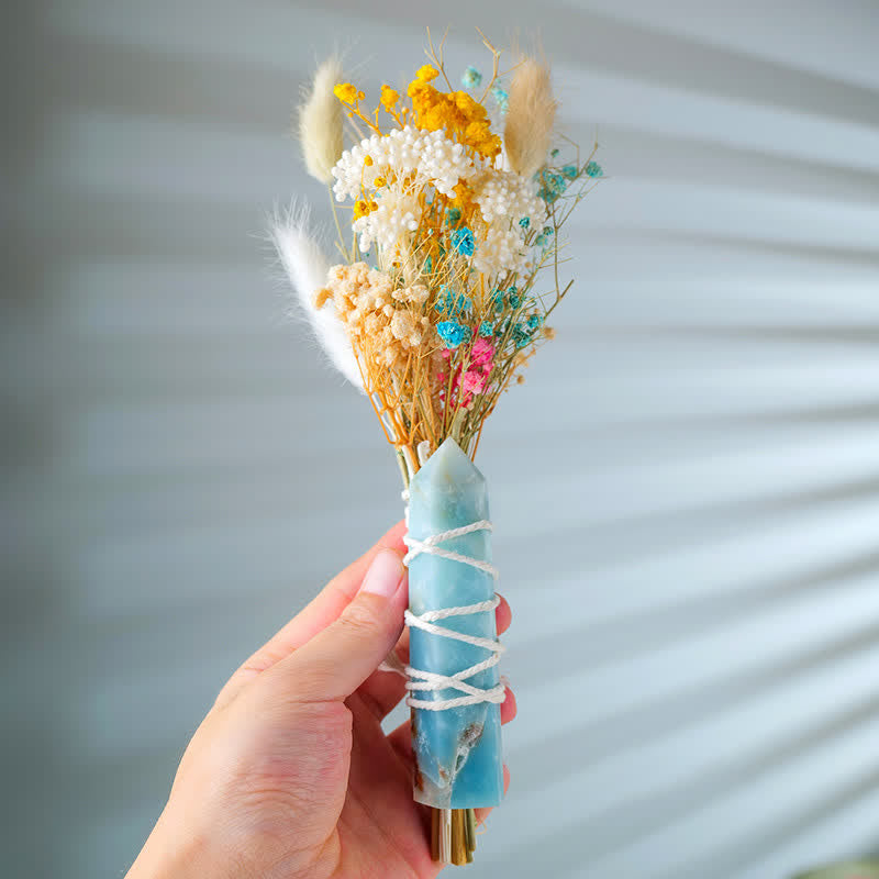 Bouquet éternel Olivenorma Baguettes en cristal naturel