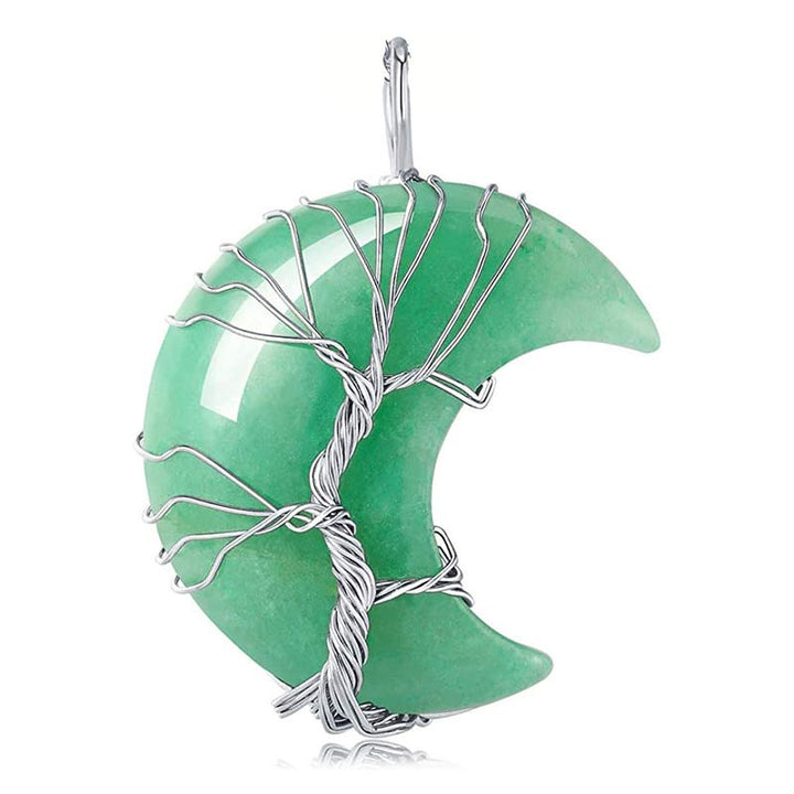Collier de lune en cristal naturel Olivenorma