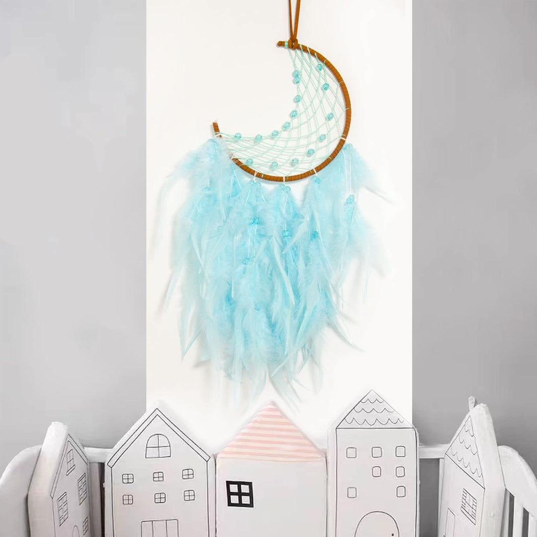 Attrape-rêves en jade violet turquoise fait main Olivenorma